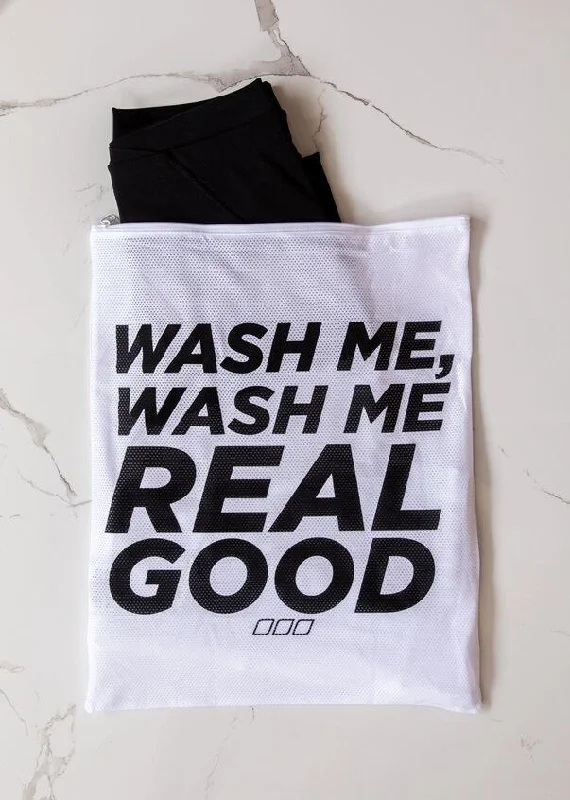 Lorna Jane Wash Me Real Good Wash Bag - White Feminine Women's Style 