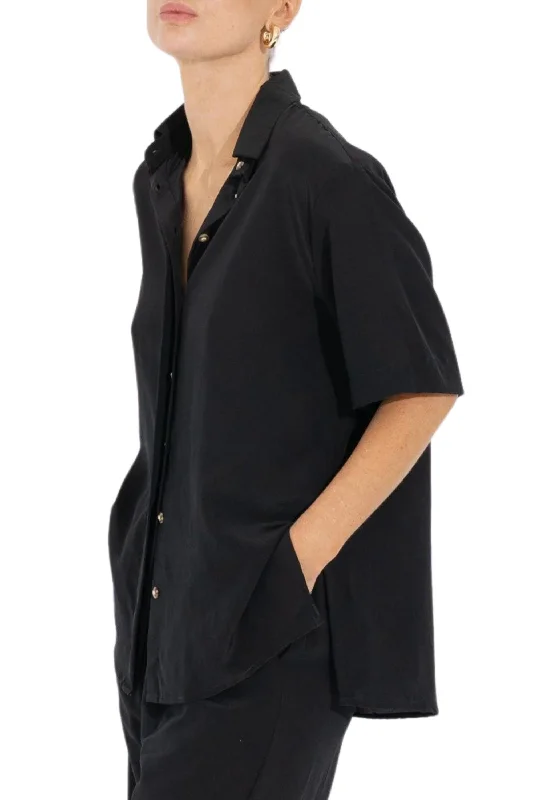 PALM S/S SHIRT - SF-SIG-TP005 British Gentlewoman Style