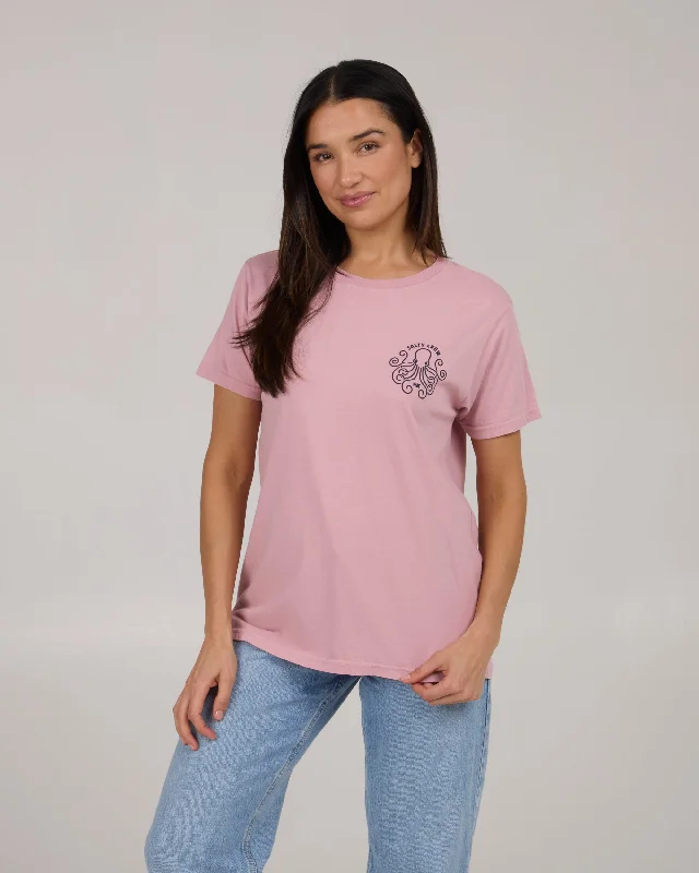 Crazy Eight Boy Friend Tee - Warm Liliac performance