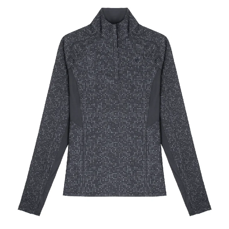 Ariat Womens Lumina Lowell Baselayer Ebony Dynamic Women's High - energy
