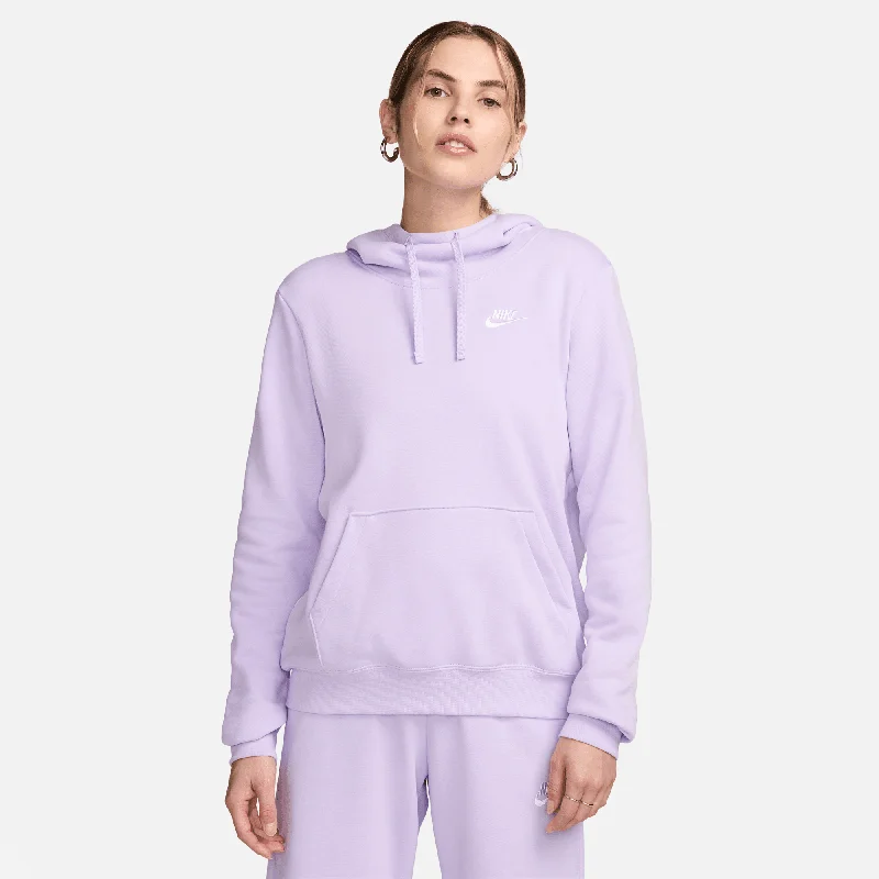 Women's Sportswear Club Fleece Funnel Hoodie Youthful Women's Pop