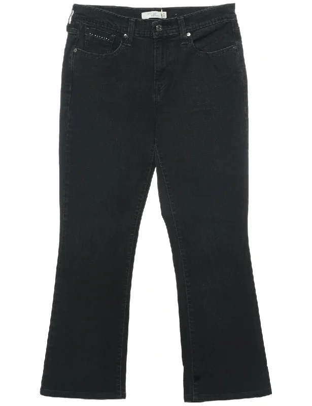 Boot Cut Levi's Jeans - W31 L27 Dapper Women's Bow - adorned