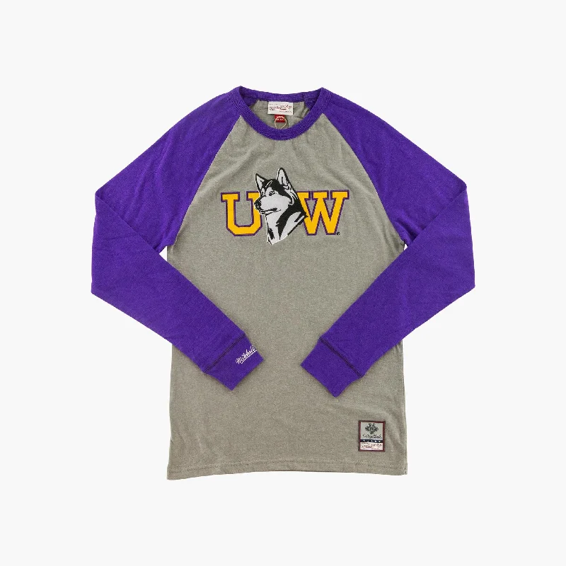 Washington Huskies Dubs Up Legendary Slub Long-Sleeve T-Shirt Confident Women's High - fashion