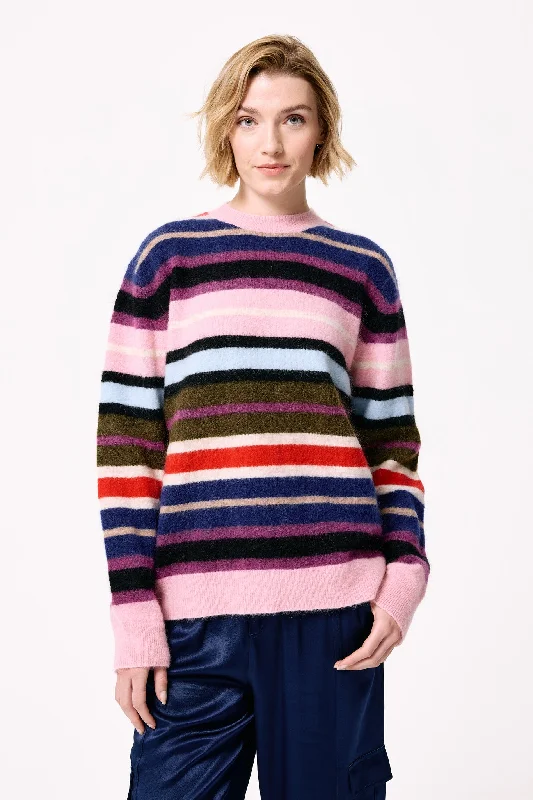 Fuzzy Crew in Bright Stripe