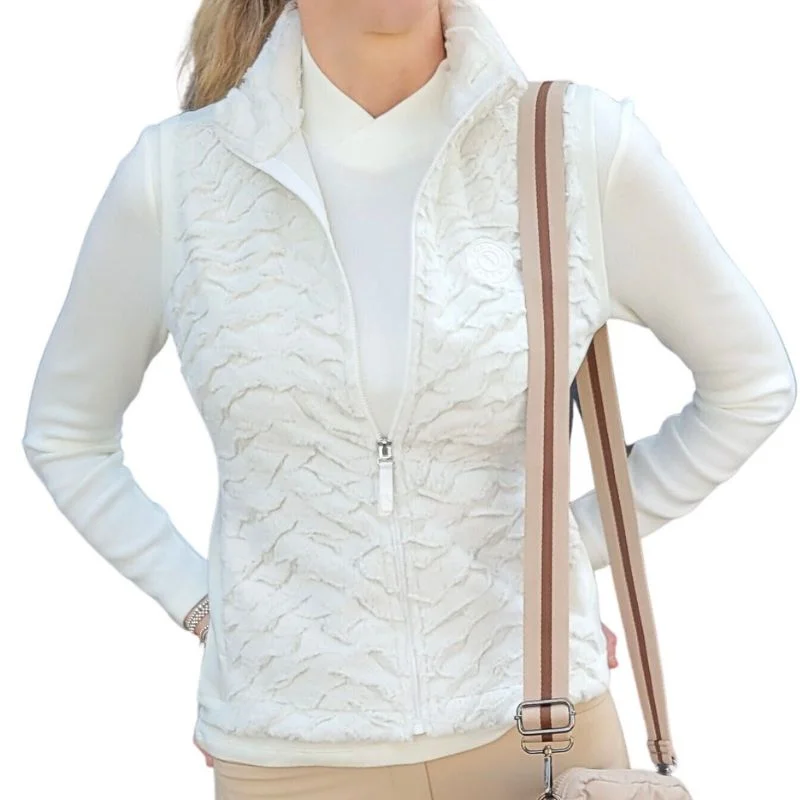 Chervò Pronome Vest - Ivory Trendy Women's 