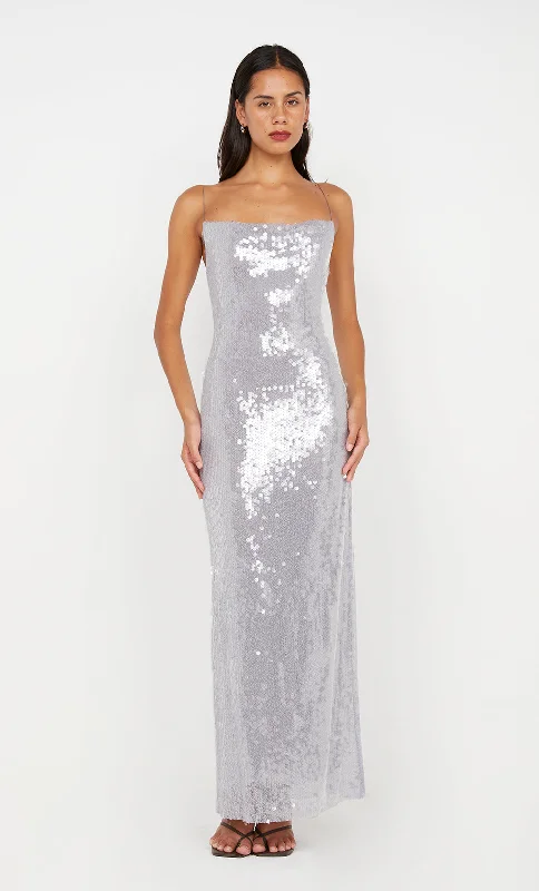 AISHYA MAXI DRESS - LILAC GREY Hip Women's Urban