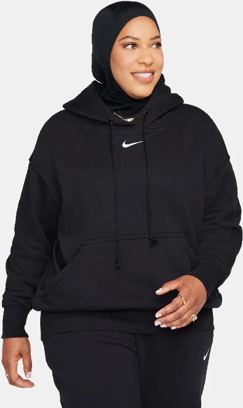 Nike Sportswear Phoenix Fleece Womens Oversized Pullover Hoodie Preppy Women's College