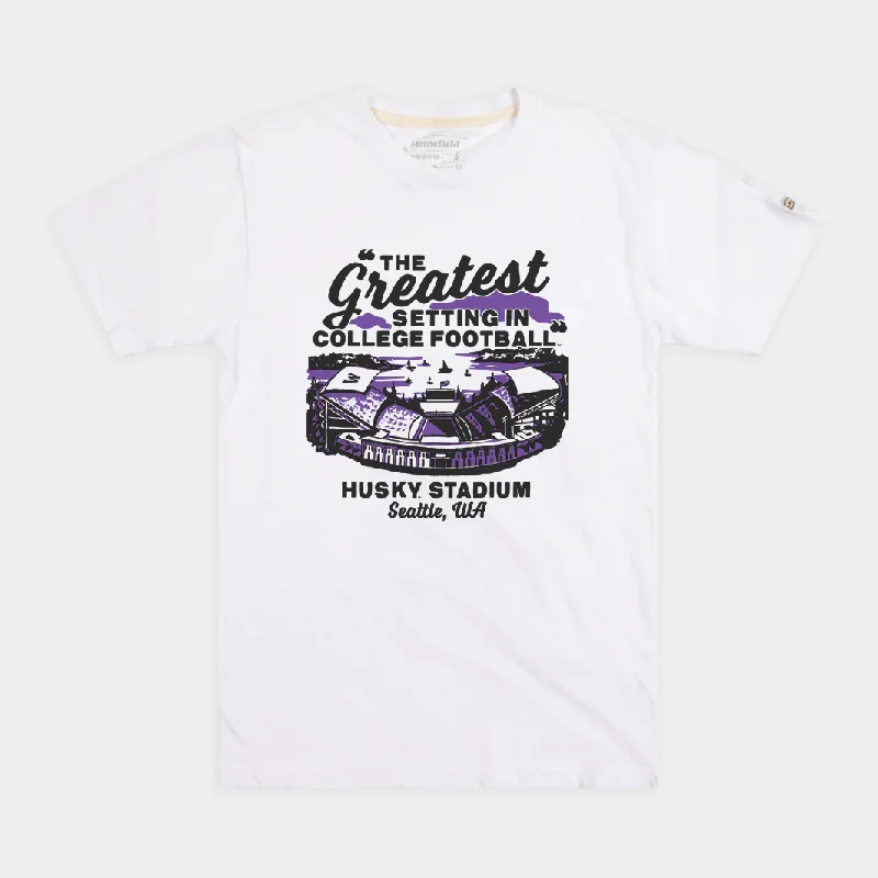 Washington Huskies The Greatest Setting T-Shirt Trendy Women's Oversized
