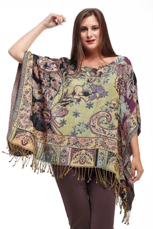 La Cera Shawl Poncho Youthful Women's Anime - inspired