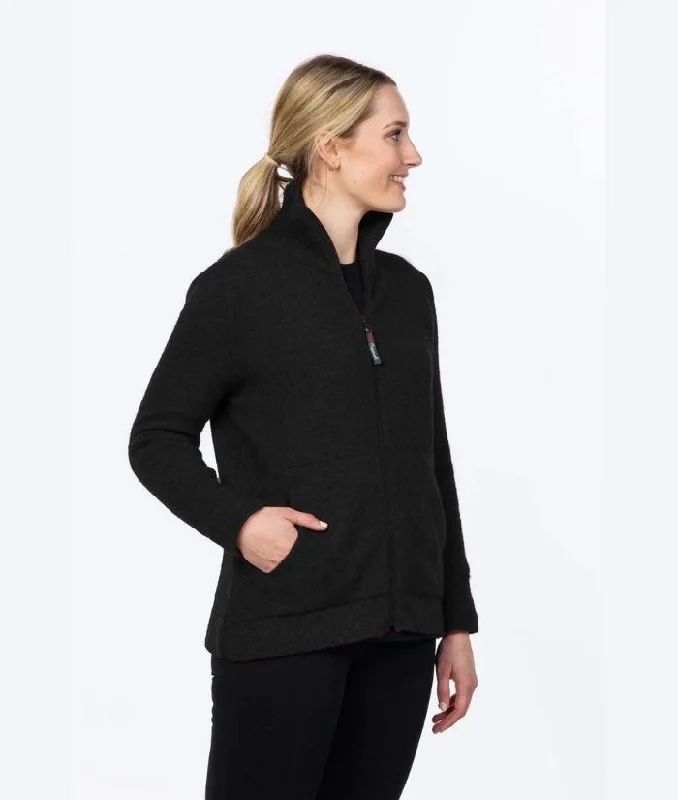 Womens Full Zip Eco Blend Jacket Feminine Women's Soft 
