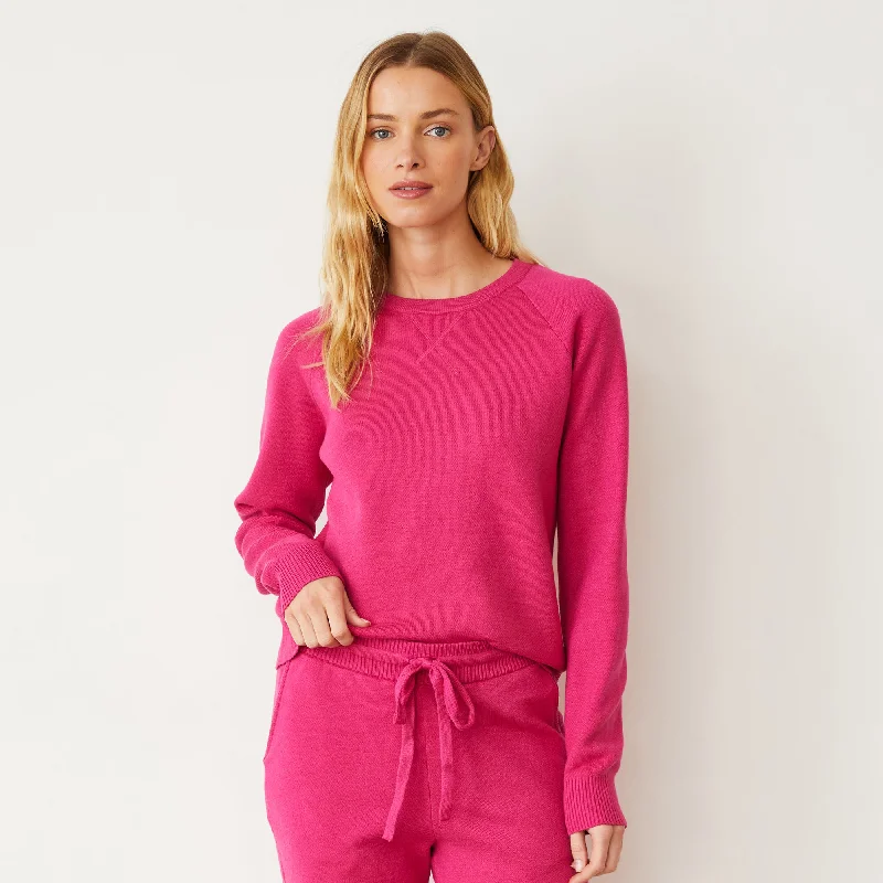 Soft Knit Raglan Sweater Dynamic Women's High - energy