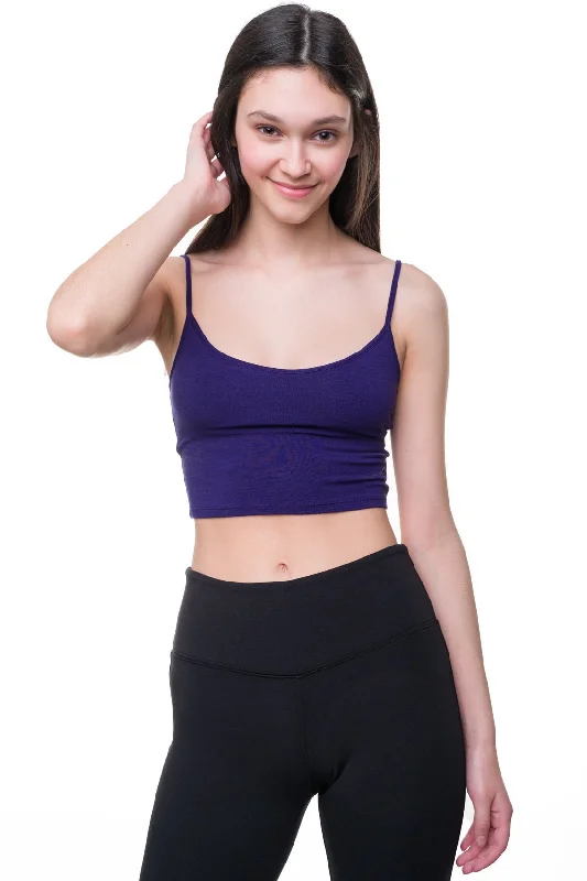 Bamboo Cami Crop 2.0 Feminine Women's Soft 
