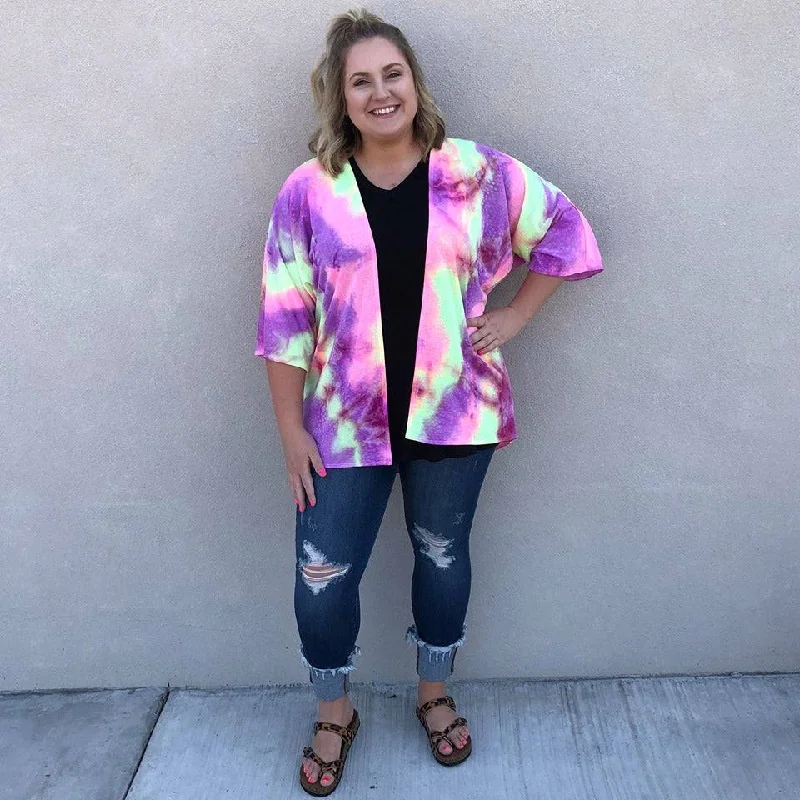 Lindsey Tie Dye Kimono