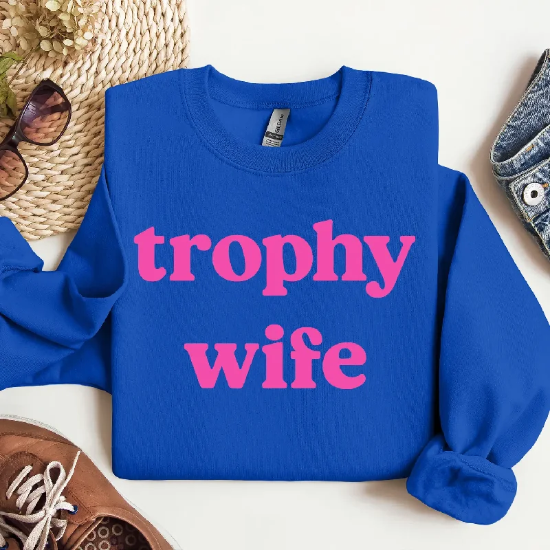 Trophy Wife Crewneck Sweatshirt Dapper Women's 1920S