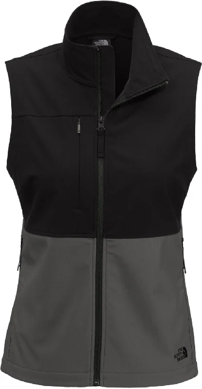 Closeout - The North Face Ladies Castle Rock Soft Shell Vest Traditional Women's 