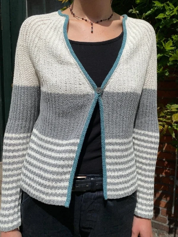 Trio cardigan by Hanne Falkenberg, knitting pattern