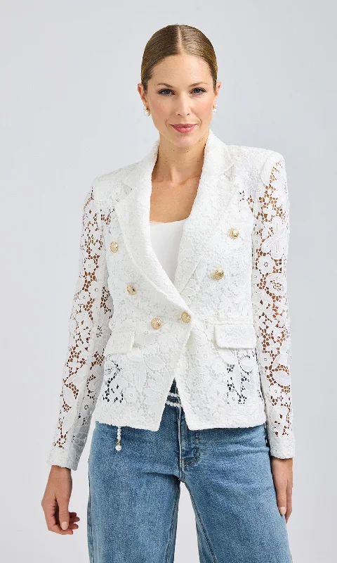 Eliza Lace Blazer