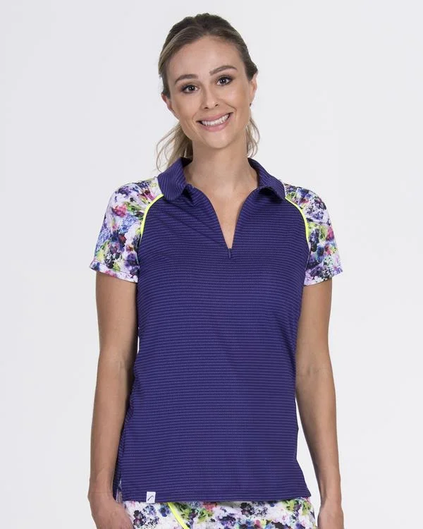 Neon Grace Polo - FINAL SALE Bold Women's Animal Print