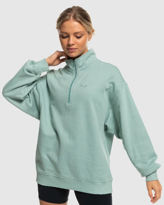 Womens Essential Energy Half Zip Sweatshirt Artistic Women's Avant - 
