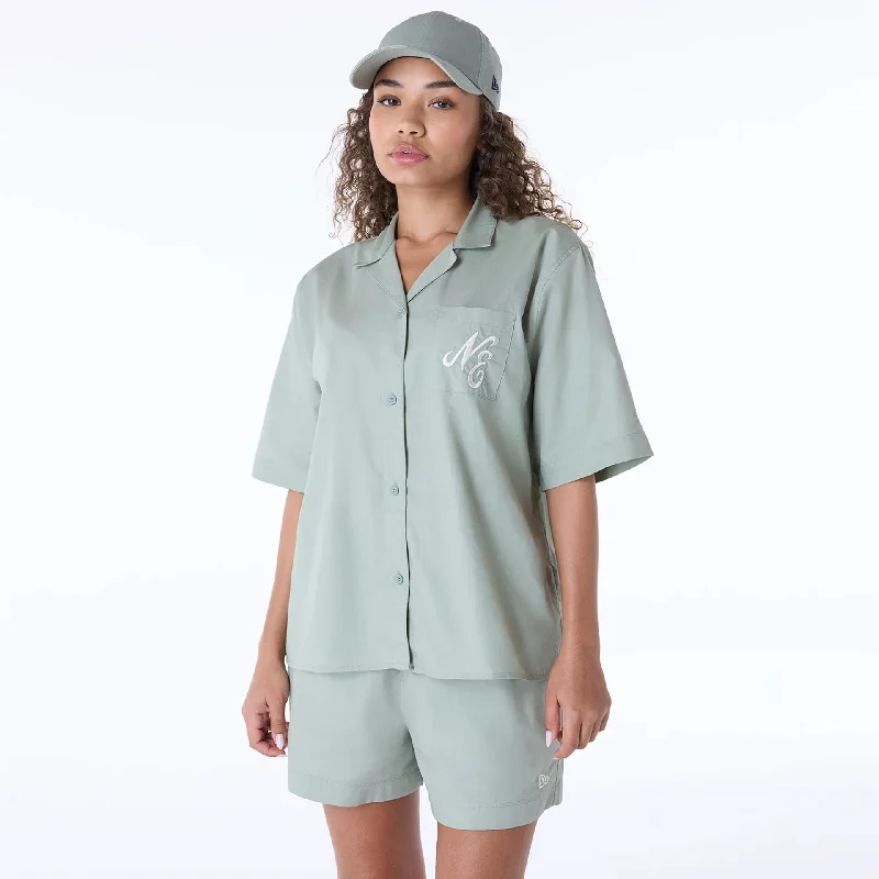 Womens New Era Revere Pastel Green T-Shirt