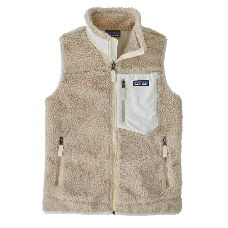 Patagonia Womens Classic Retro-X Vest Natural / Birch White