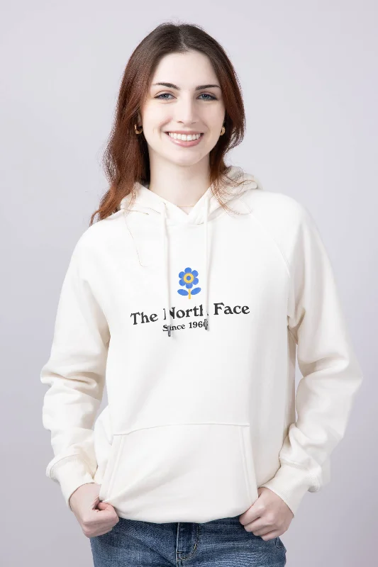 The North Face Strange Colorful World Hoodie for Women in White Dune | NF0A8B9N-QLI Australian Beach The North Face Strange Colorful World Hoodie for Women in White Dune | NF0A8B9N-QLI Australian Beach