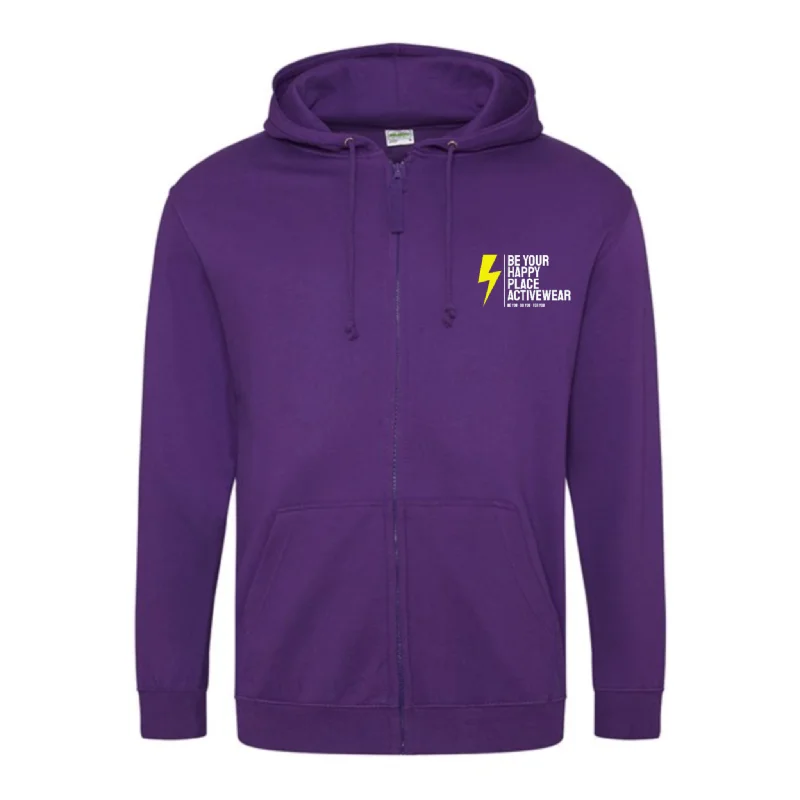 Purple Logo Hoodie/Zip Up Hoodie Relaxed Women's Beachy