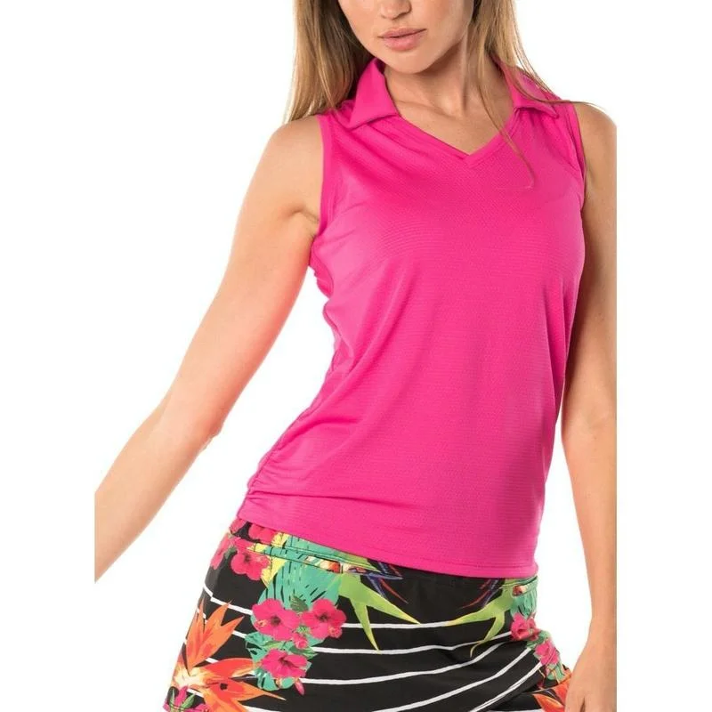 Lucky in Love Impact Ruche Tank Top Artistic Women's Avant - 