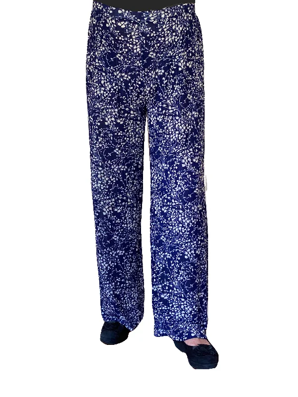 La Cera Lucerne Floral Cropped Pant Cashmere