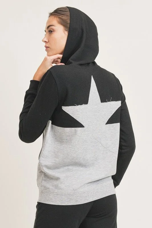 A Star Is Born Women's Color Block Hoodie