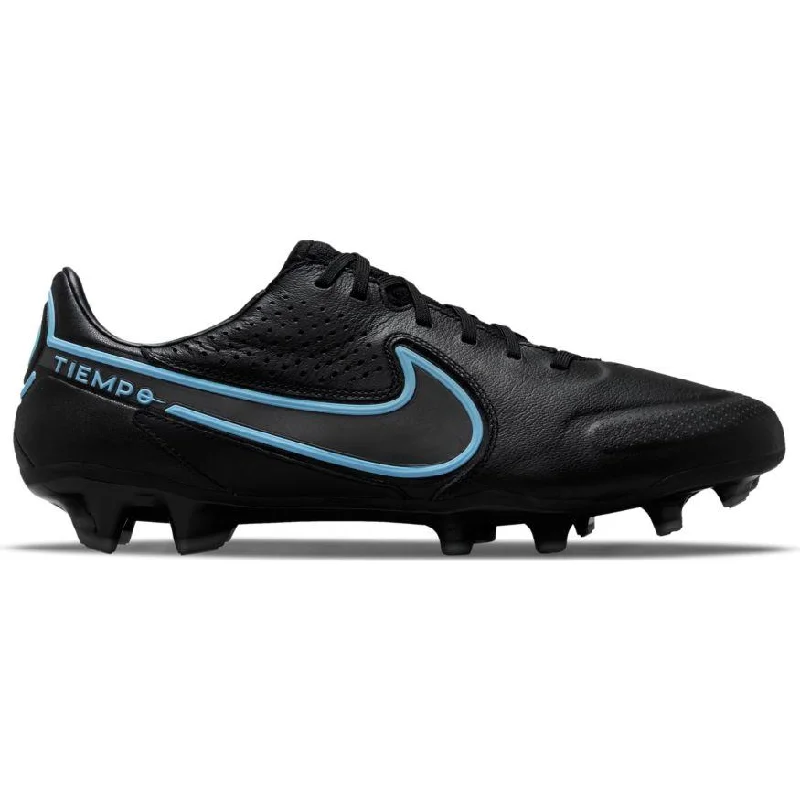 Nike Tiempo Legend 9 Pro FG -BLACK/BLACK-IRON GREY Confident Women's Power