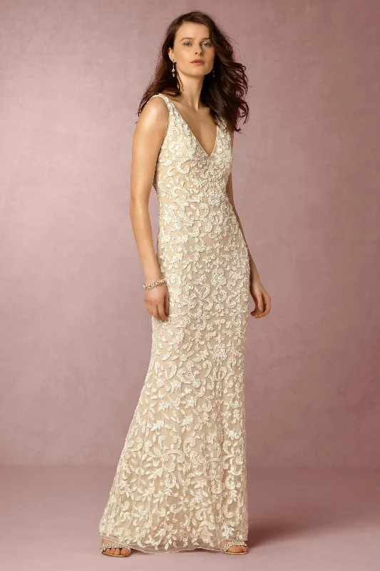 BHLDN Lotus Threads Meghan Gown Cozy Women's Winter