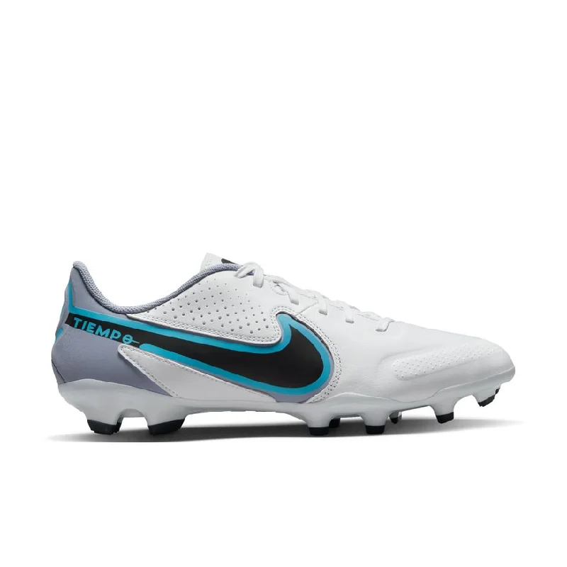 Nike Tiempo Legend 9 Academy MG-WHITE/BLACK-BALTIC BLUE-PINK BLAST Scandinavian