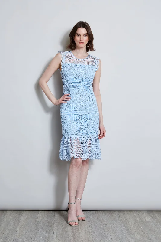 Mosaic Lace Dress Disco
