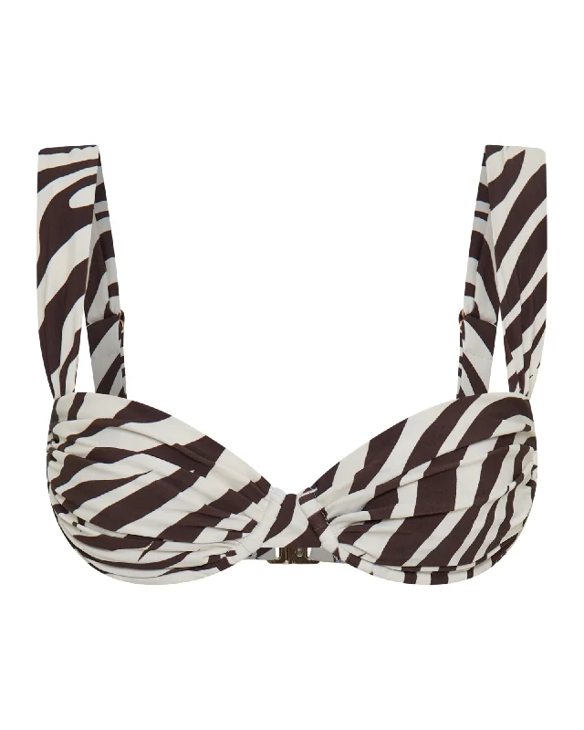 Rhodes Top Zebra Brown Gym