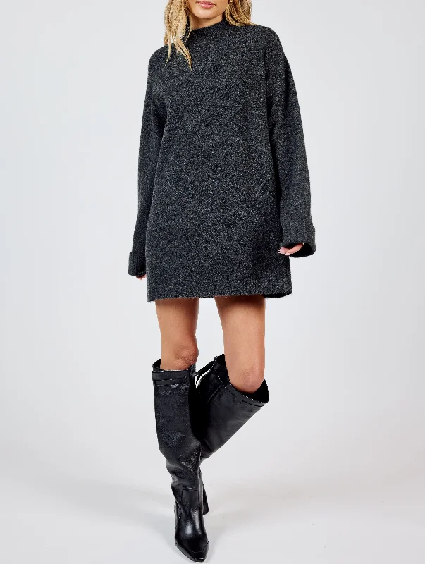 Sadie & Sage, Carson High Neck Sweater Dress