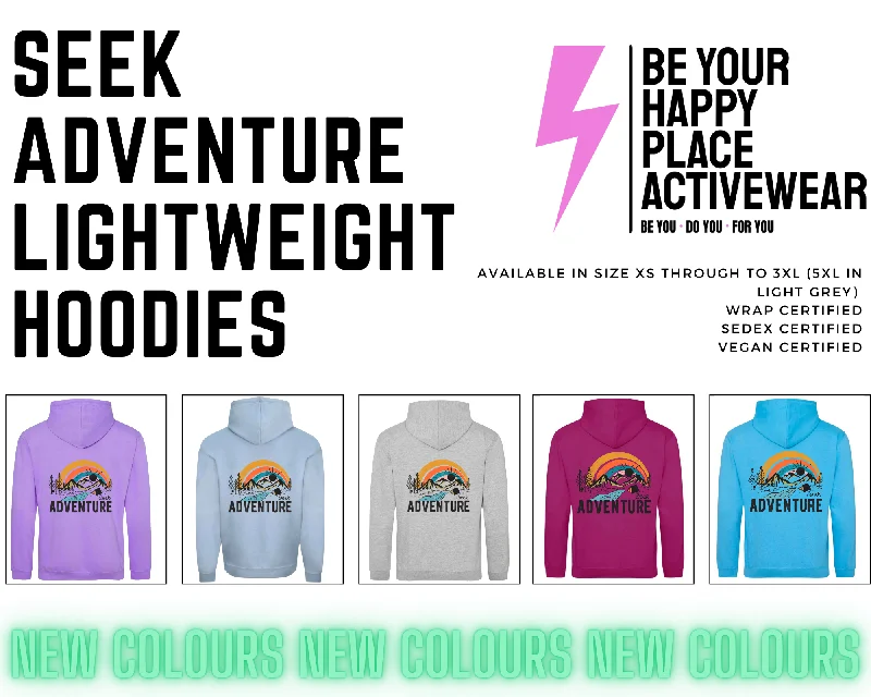 Seek Adventure Hoodie Disco