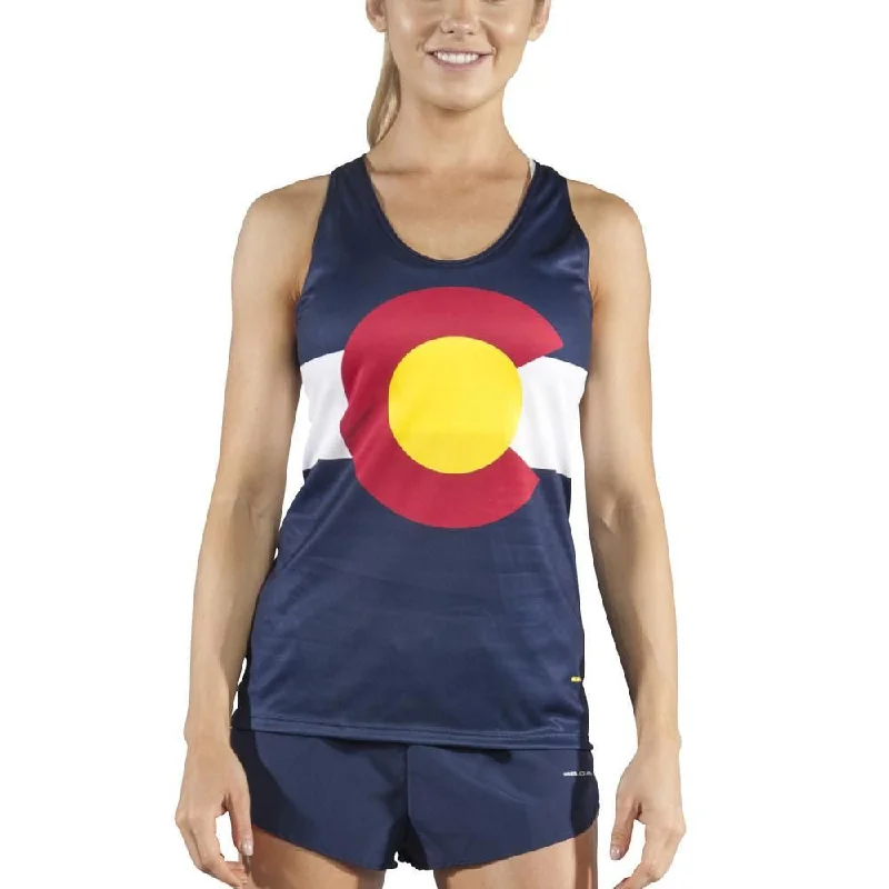 Women's Competitor Lite Interval Singlet - Colorado