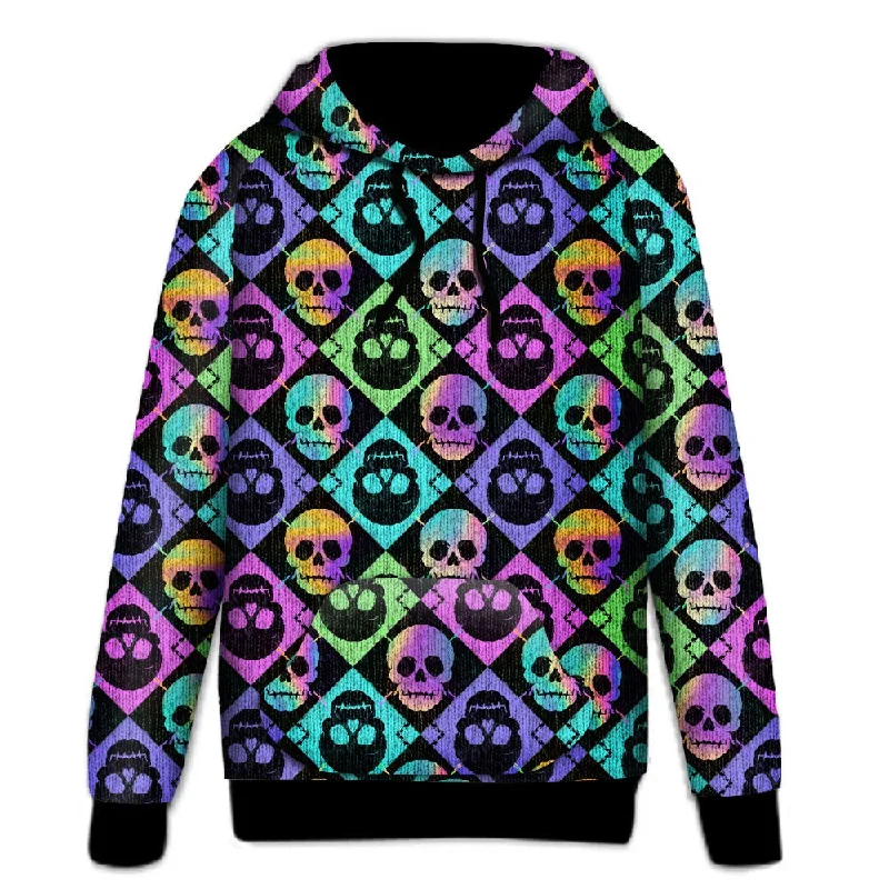 Skull Stiches Hoodie Confident Women's Power