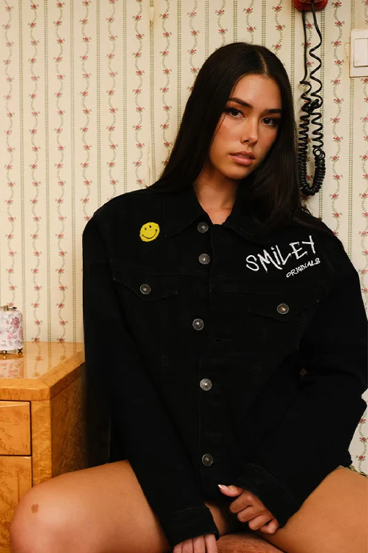 Smiley Originals Denim Jacket Disco