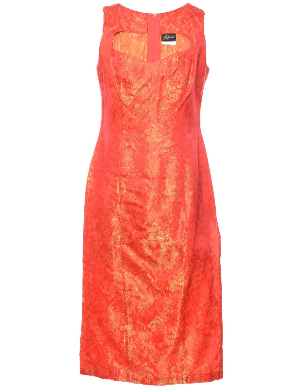 Brocade Evening Dress - M garde
