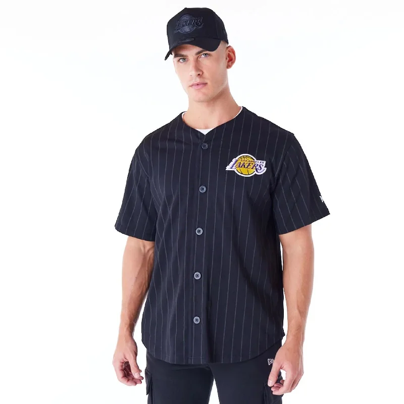 LA Lakers NBA Graphic Black Jersey Cashmere