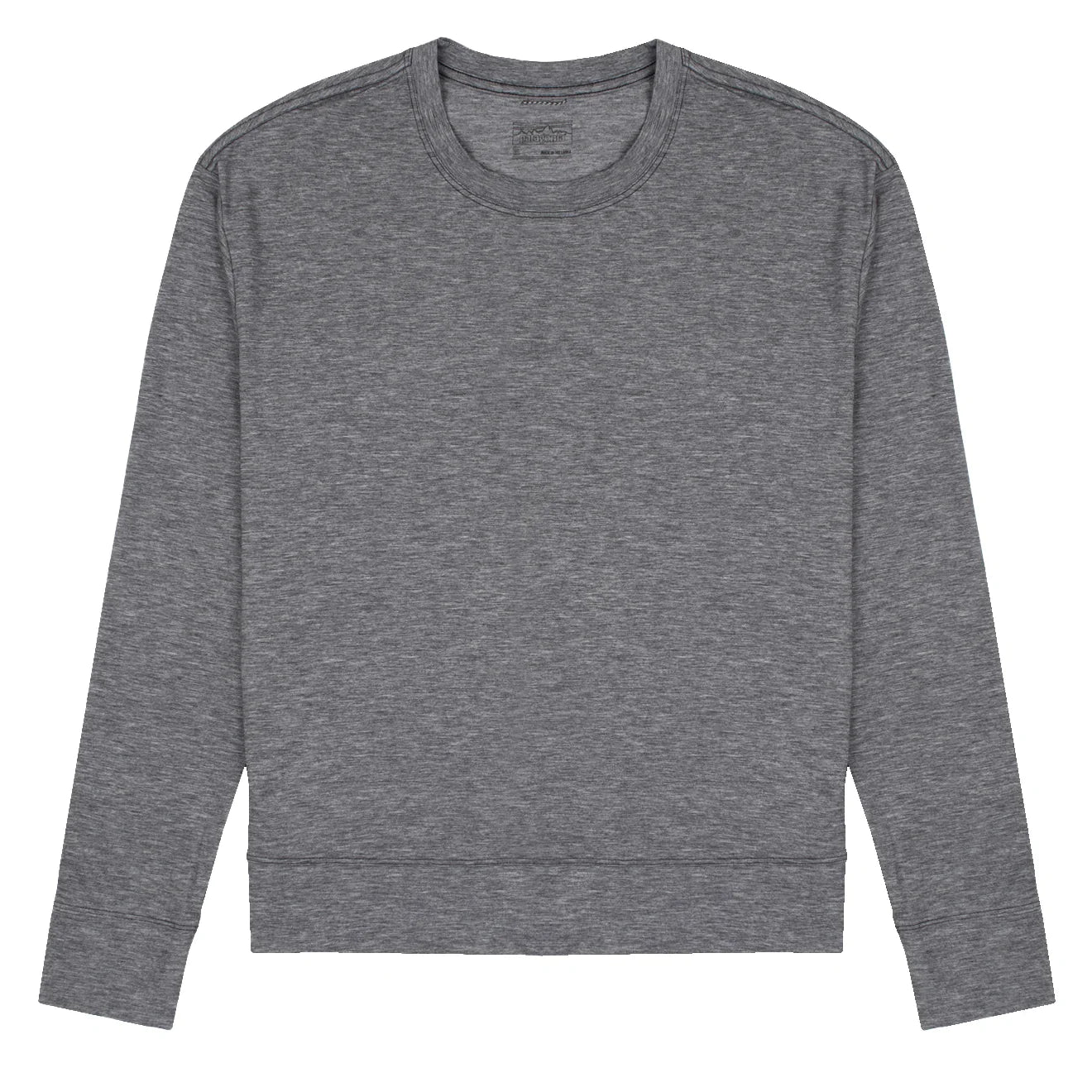 Patagonia Womens L/S Glorya Twist Top Ink Black Refined Women's Hand - crafted