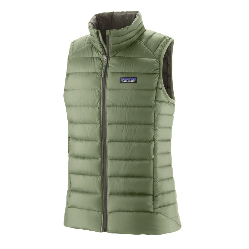 Patagonia Womens Down Sweater Vest Terrain Green