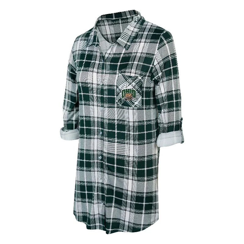 Ohio Bobcats Women's Plaid Flannel Shirt Sleek Women's 