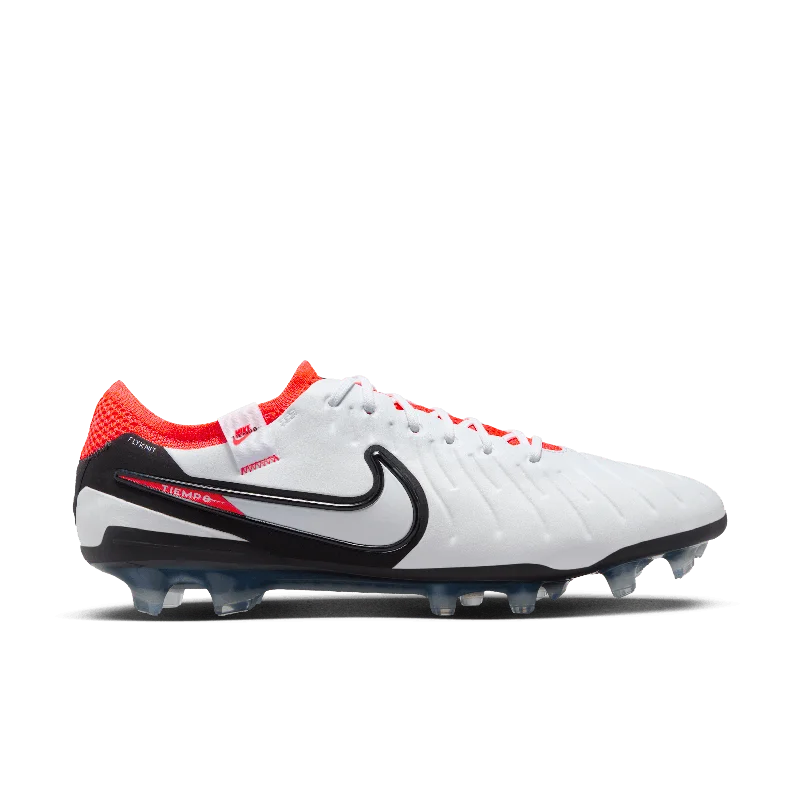 Nike Tiempo Legend 10 Elite FG-White/Black-Bright Crimson Dynamic Women's High - energy Nike Tiempo Legend 10 Elite FG-White/Black-Bright Crimson Dynamic Women's High - energy