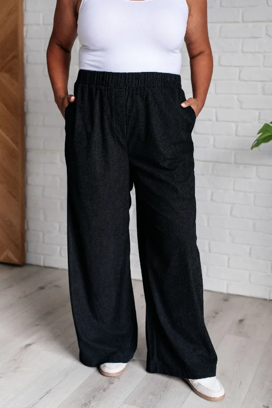 Come Rain or Shine Wide Leg Pants Cool Women's Distressed