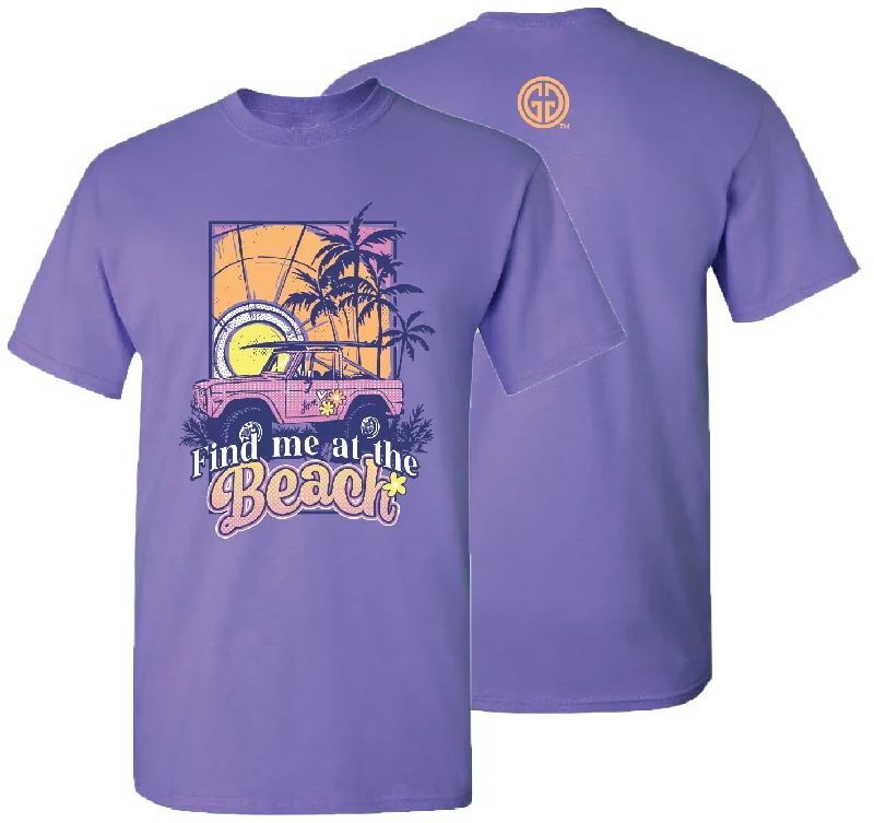 2672 Find Beach - Violet Vintage Women's 1970S 