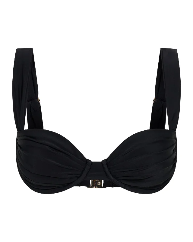 Rhodes Top Black Traditional Women's Wool