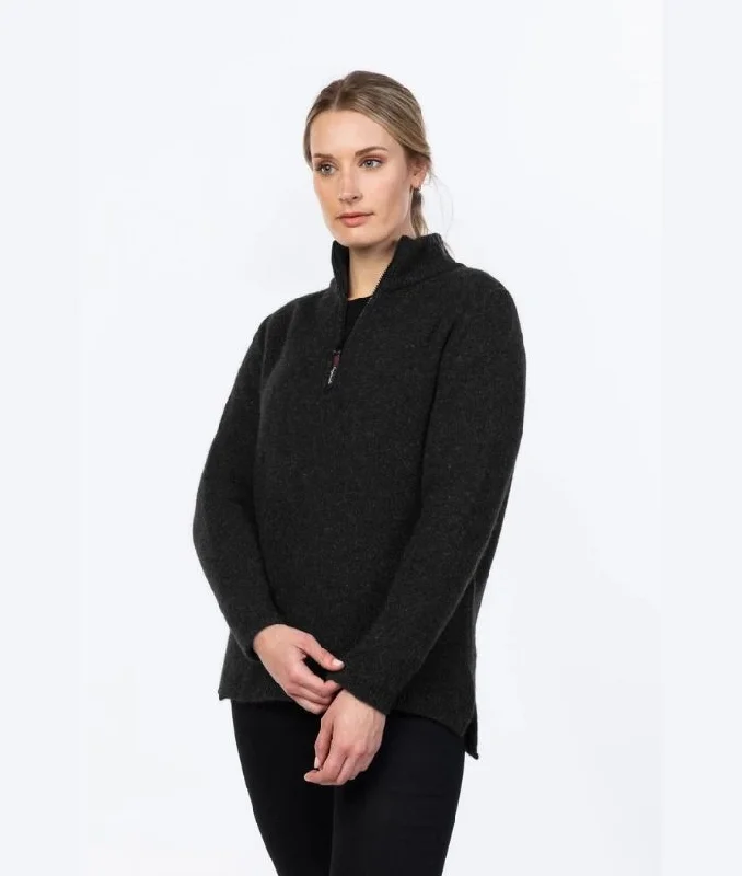 Womens Lifestyle 1/2 Zip Sweater Scandinavian
